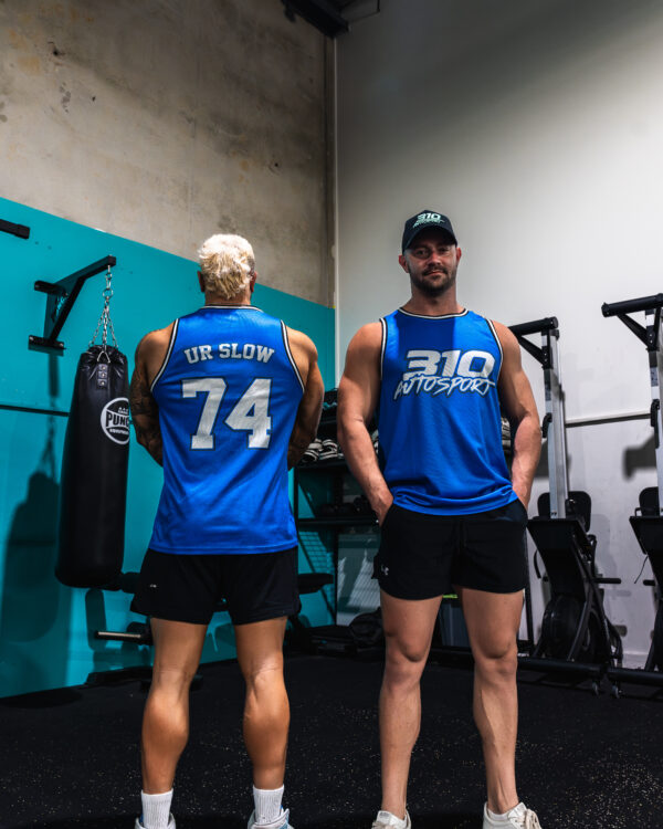 310 Autosport - URSLOW, Blue, Basketball Jersey - Image 2
