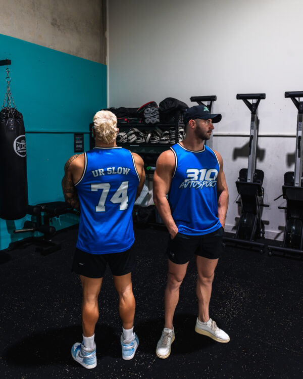 310 Autosport - URSLOW, Blue, Basketball Jersey - Image 3