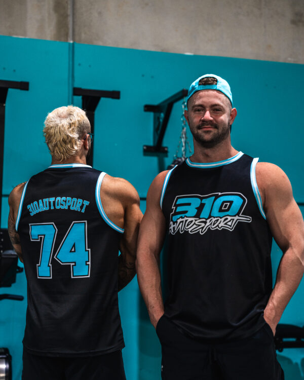 310 Autosport - Black Basketball Jersey