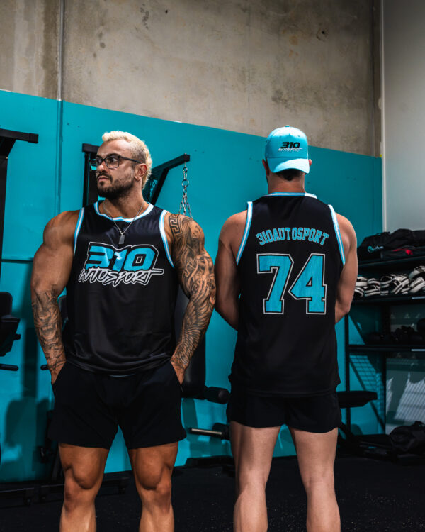 310 Autosport - Black Basketball Jersey - Image 6