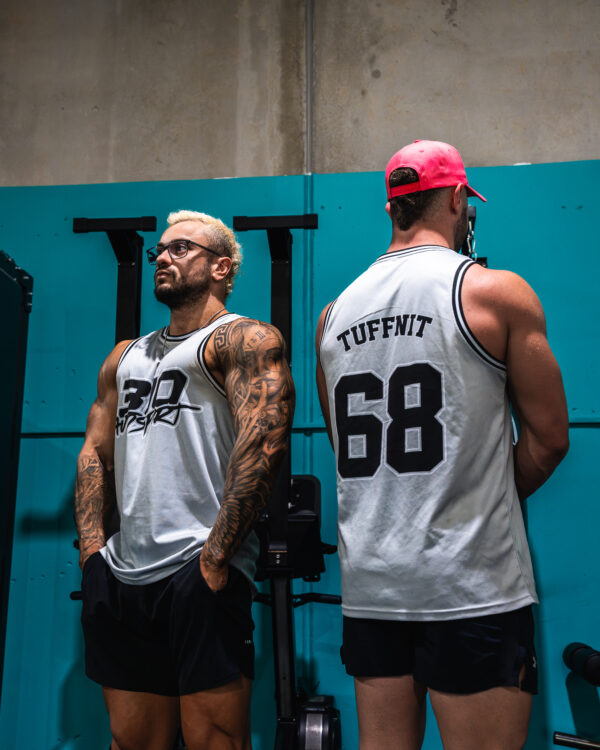 310 Autosport - TUFFNIT, Grey, Basketball Jersey - Image 3